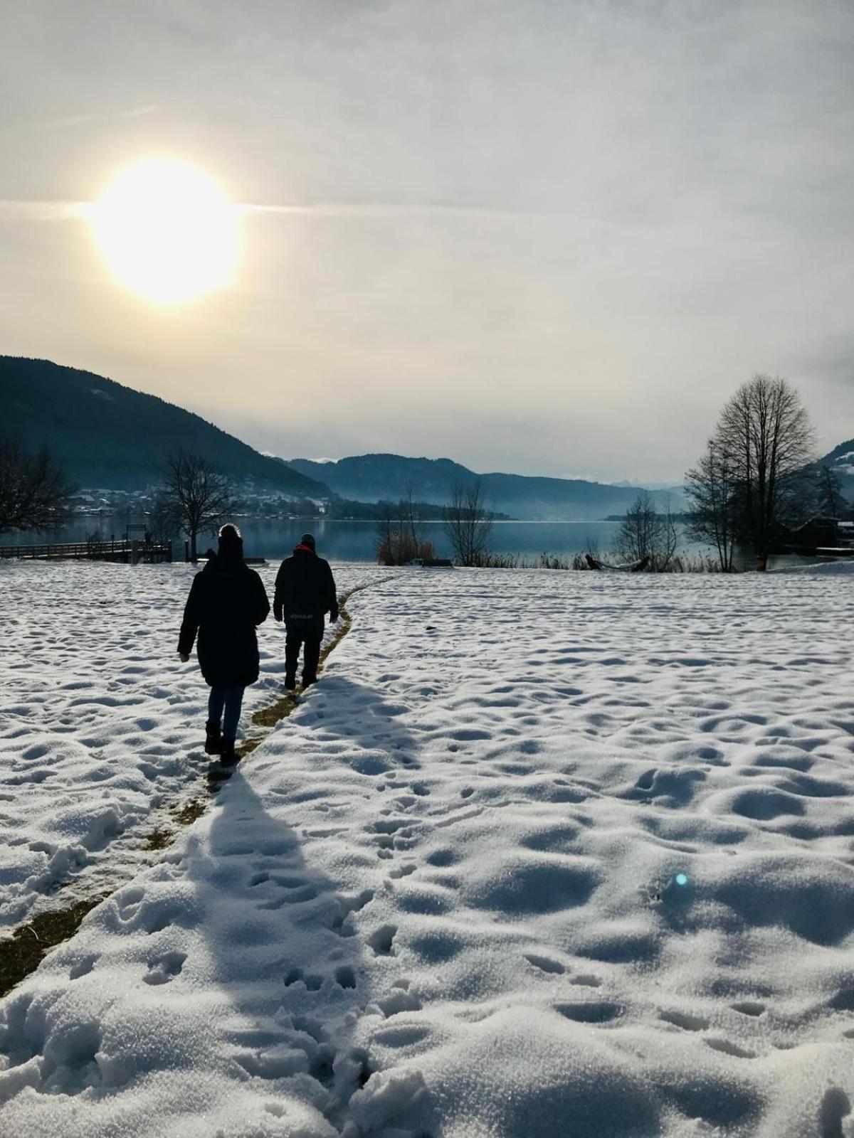 Ferienwohnung Resi Mit Traumhaftem Seepanorama Steindorf am Ossiacher See Buitenkant foto