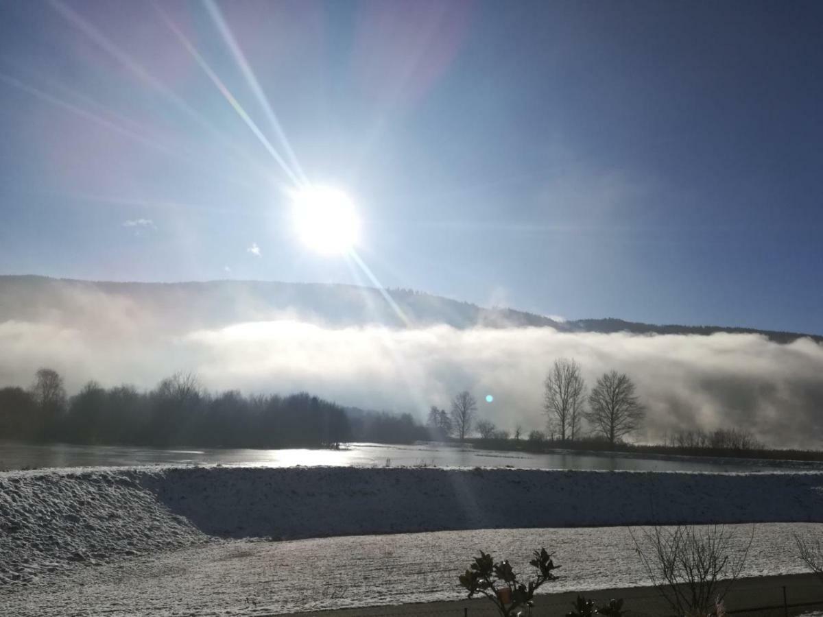 Ferienwohnung Resi Mit Traumhaftem Seepanorama Steindorf am Ossiacher See Buitenkant foto