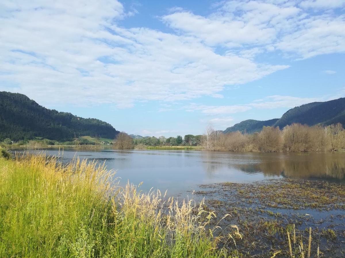 Ferienwohnung Resi Mit Traumhaftem Seepanorama Steindorf am Ossiacher See Buitenkant foto